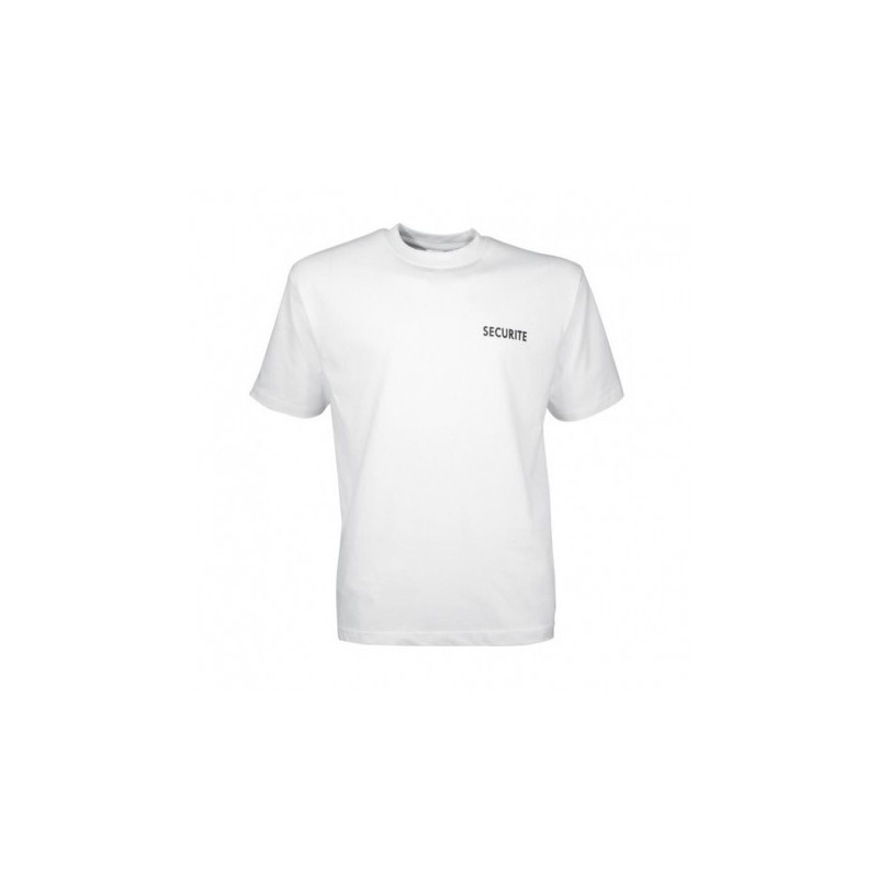 T-Shirt Sécurité Blanc City guard