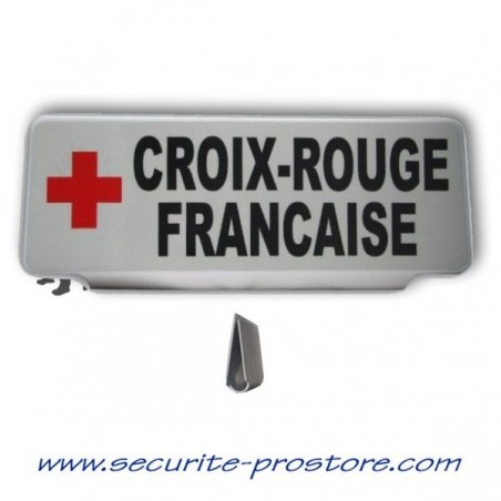 Pare-soleil the clip " croix rouge française "