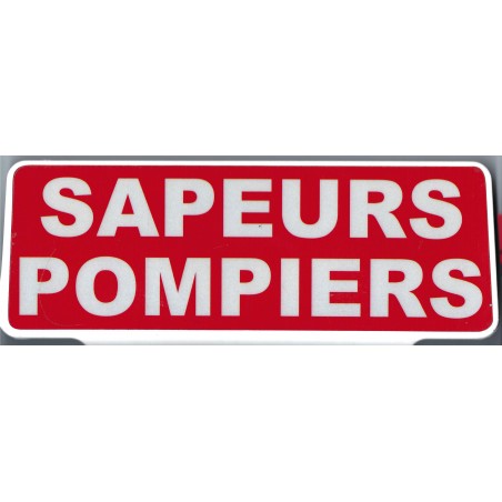 Pare-Soleil The Clip " SAPEURS POMPIERS "