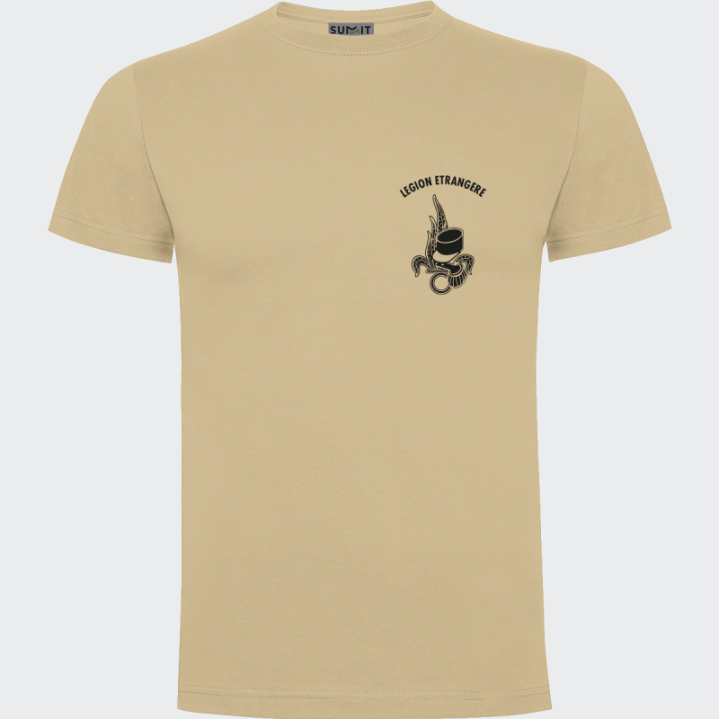 T-Shirt Légion Etrangère Coyote