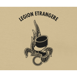 T-Shirt Légion Etrangère Coyote