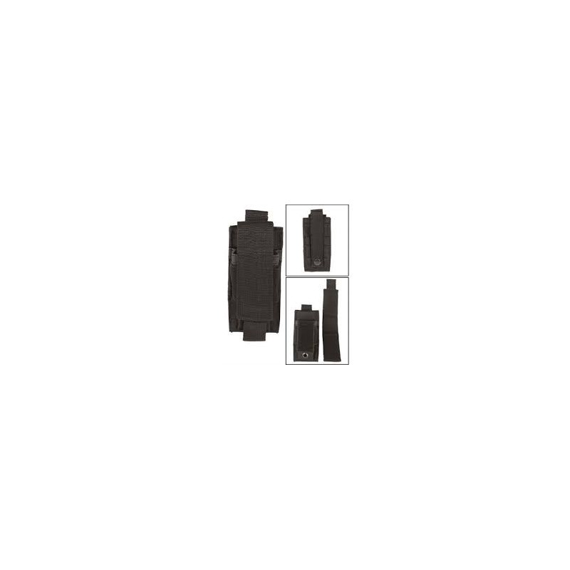 Porte-chargeur simple noir pour 9mm