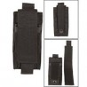 Porte-chargeur simple noir pour 9mm