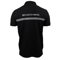 Polo manches courtes sécurité privée – GK SAFETEK®