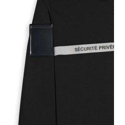 Support Carte noir avec Velcro