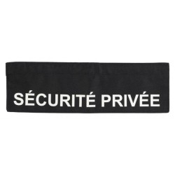Flaps SECURITE PRIVEE pour vêtements CITY GUARD