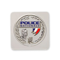 Médaille Police carrée pour...