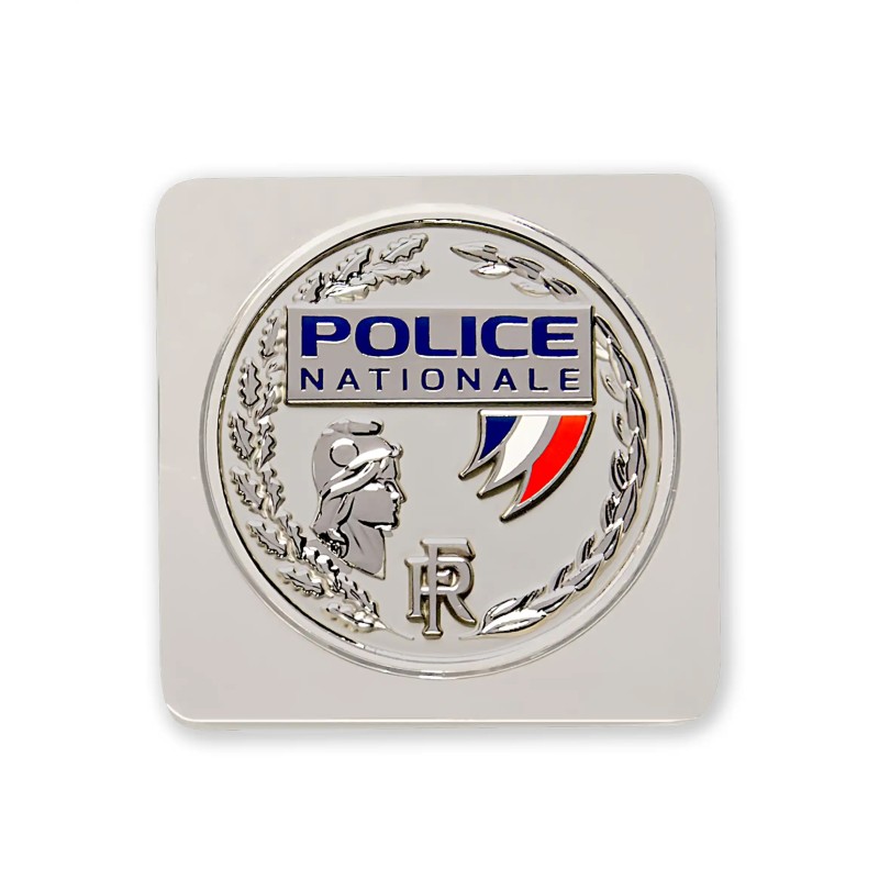 Médaille Police carrée pour le porte-médaille 423N