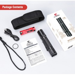 Lampe rechargeable Klarus XT2CR PRO couleur Gris Béton