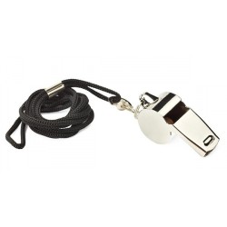 Sifflet avec cordon noir...