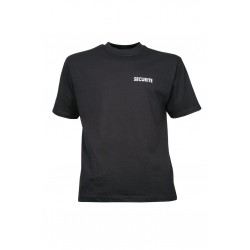 T-shirt Sécurité Noir ou blanc