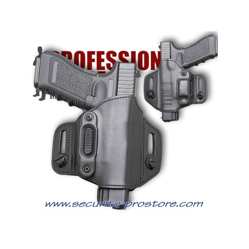 Etui Spectre Rétention pour Glock26/17/19 et Sig 226-228
