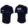 Tee-Shirt respirant "Police Municipale" Marine